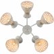 Потолочная люстра Reluce 01579-3.3-05 WH+FGD