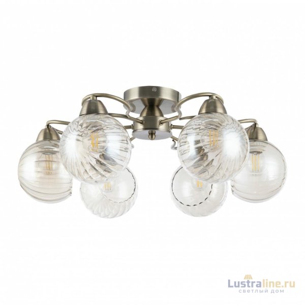 Потолочная люстра Arte Milano Amalfi 329207/6 AB Потолочная люстра Arte Milano Amalfi 329207/6 AB