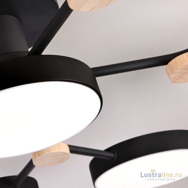 Потолочная люстра LED4U L3201-780 BK