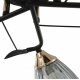 Потолочная люстра Arte Milano Amalfi 322610/3 BK+FG