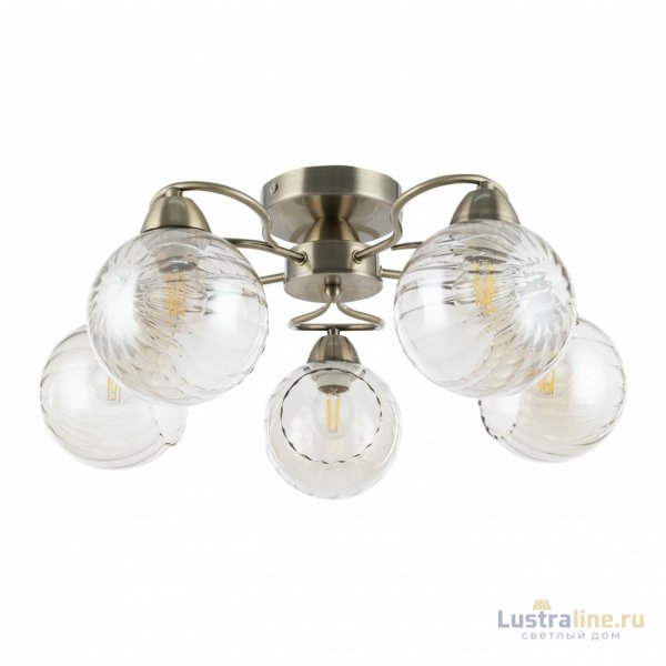 Потолочная люстра Arte Milano Amalfi 329207/5 AB Потолочная люстра Arte Milano Amalfi 329207/5 AB