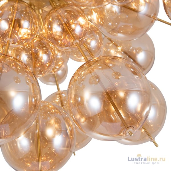 Потолочная люстра Arte Lamp Molecule A8313PL-5GO Потолочная люстра Arte Lamp Molecule A8313PL-5GO