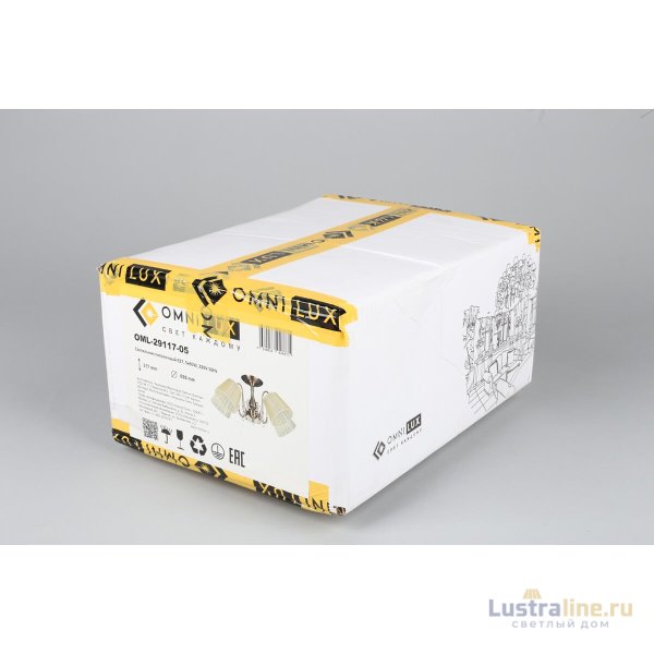 Потолочная люстра Omnilux Leonessa OML-29117-05 Потолочная люстра Omnilux Leonessa OML-29117-05