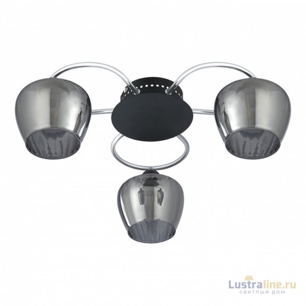 Потолочная люстра Arte Milano Amalfi 321508/3 CR+BK Потолочная люстра Arte Milano Amalfi 321508/3 CR+BK