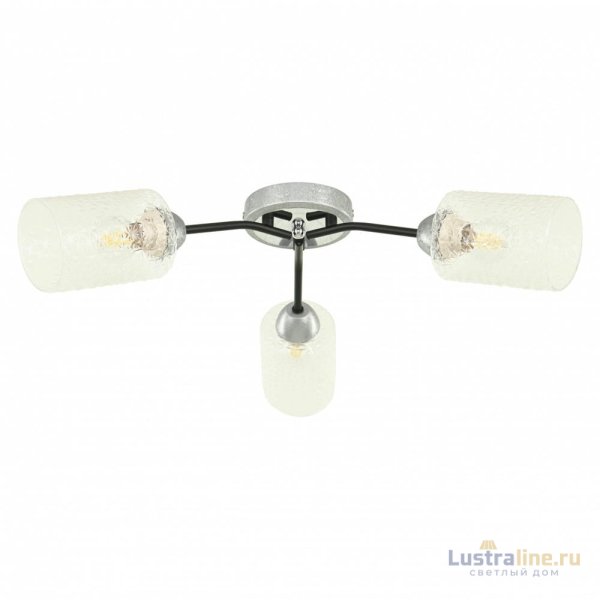 Потолочная люстра Arte Milano Napoli 326207/3 CR.BK Потолочная люстра Arte Milano Napoli 326207/3 CR.BK