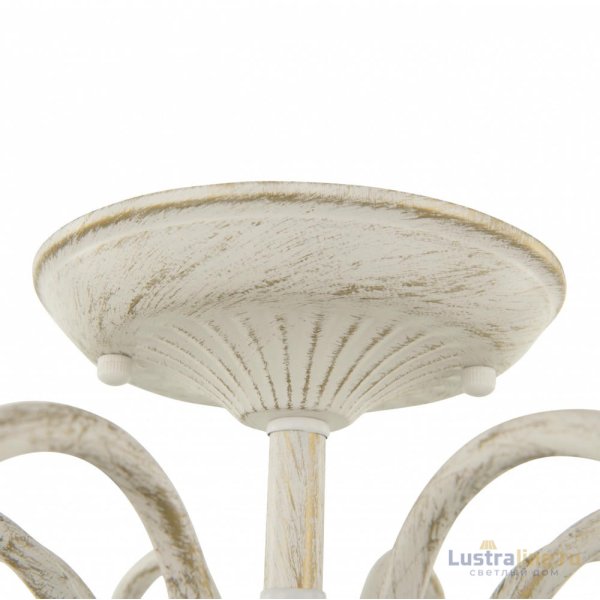 Потолочная люстра Arte Milano 340800/8 WT+G Потолочная люстра Arte Milano 340800/8 WT+G