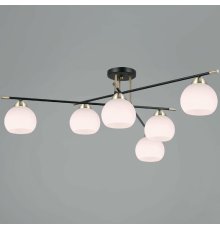 Потолочная люстра Illumico IL0446-6CSQ-24 BK AB LIBRA