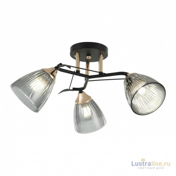 Потолочная люстра Arte Milano Amalfi 322610/3 BK+FG