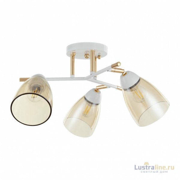 Потолочная люстра Arte Milano Amalfi 327410/3 FG+WH Потолочная люстра Arte Milano Amalfi 327410/3 FG+WH