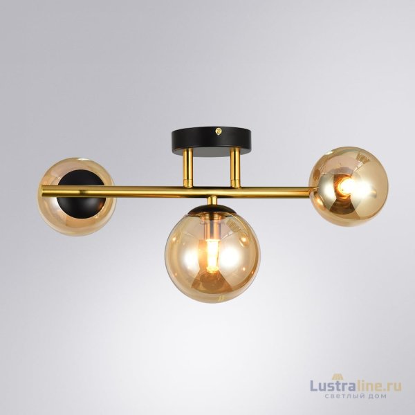 Потолочная люстра Arte Lamp Gemini A2243PL-3PB Потолочная люстра Arte Lamp Gemini A2243PL-3PB