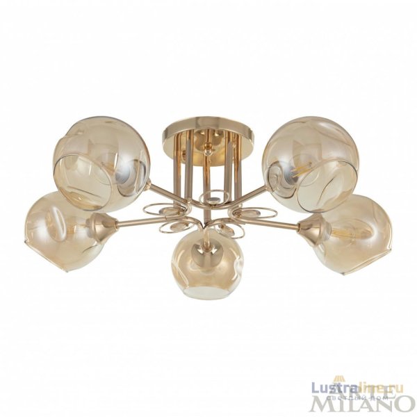 Потолочная люстра Arte Milano Amalfi 327206/5 FG Потолочная люстра Arte Milano Amalfi 327206/5 FG