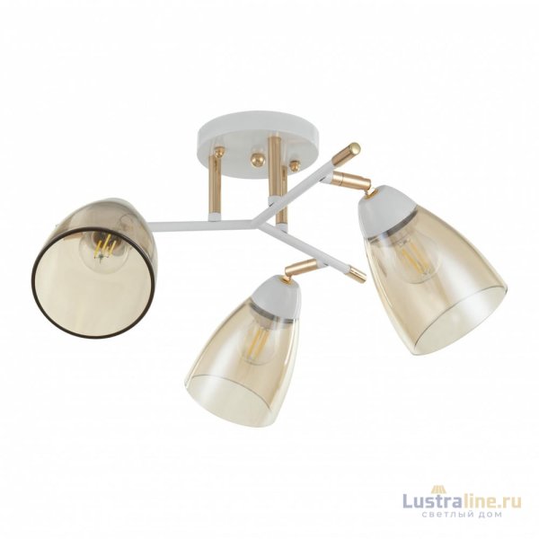 Потолочная люстра Arte Milano Amalfi 327410/3 FG+WH Потолочная люстра Arte Milano Amalfi 327410/3 FG+WH