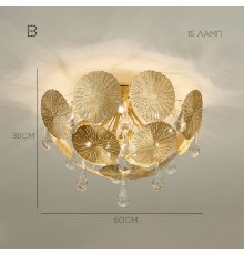 Потолочная люстра ImperiumLoft Inca 203834-26