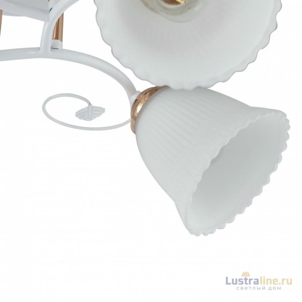 Потолочная люстра Arte Milano Amalfi 325395/3A WH+FG Потолочная люстра Arte Milano Amalfi 325395/3A WH+FG