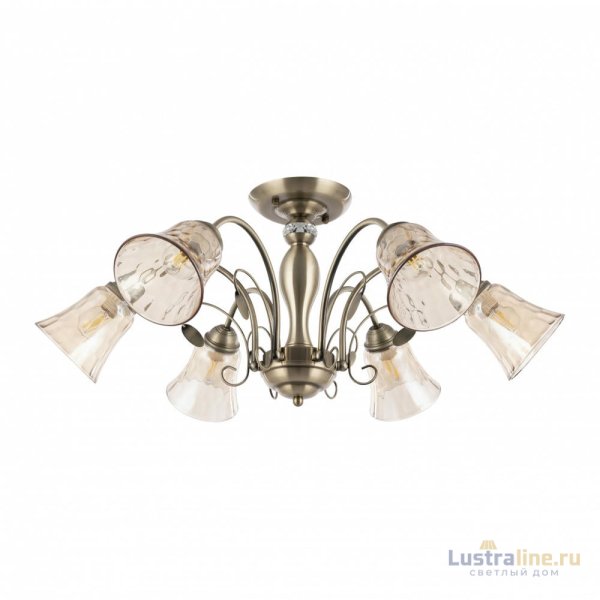 Потолочная люстра Arte Milano 346700/6 AB Потолочная люстра Arte Milano 346700/6 AB