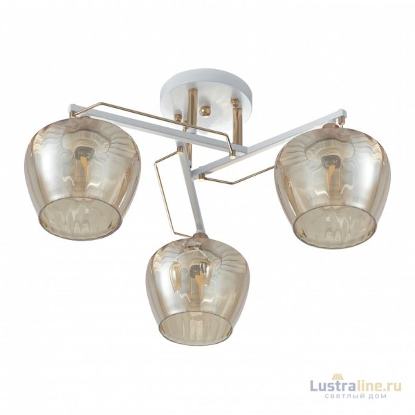 Потолочная люстра Arte Milano Amalfi 329508/3 WH+FG Потолочная люстра Arte Milano Amalfi 329508/3 WH+FG