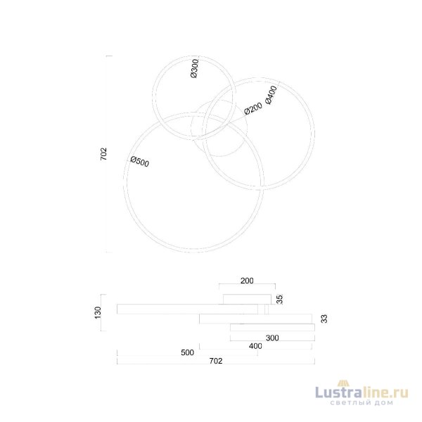 Потолочная люстра Arte Lamp Sierra A2426PL-3BK