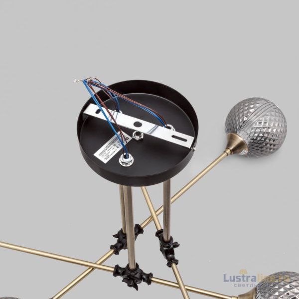 Потолочная люстра IMEX MD.5299-6-S-AB+BK Потолочная люстра IMEX MD.5299-6-S-AB+BK