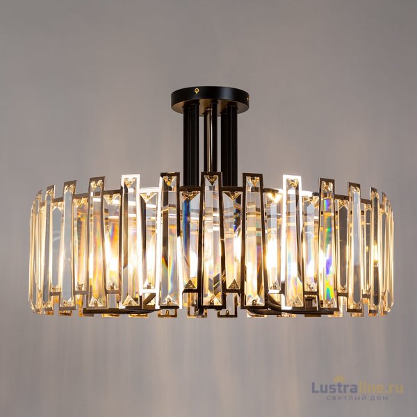 Потолочная люстра Arte Lamp Amber A1028PL-8BK Потолочная люстра Arte Lamp Amber A1028PL-8BK
