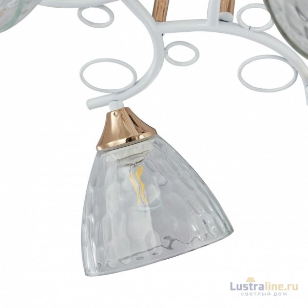 Потолочная люстра Arte Milano Amalfi 321395/3A WH+FG Потолочная люстра Arte Milano Amalfi 321395/3A WH+FG