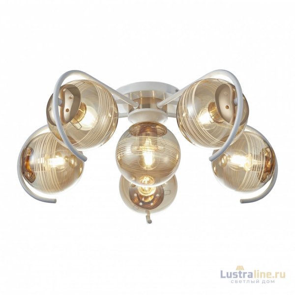 Потолочная люстра Arte Milano Amalfi 326208/5+1 WH+FG