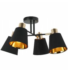 Потолочная люстра Illumico IL6116-4COU-79 BK GD Abelie