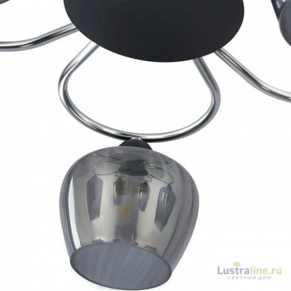 Потолочная люстра Arte Milano Amalfi 321508/3 CR+BK Потолочная люстра Arte Milano Amalfi 321508/3 CR+BK