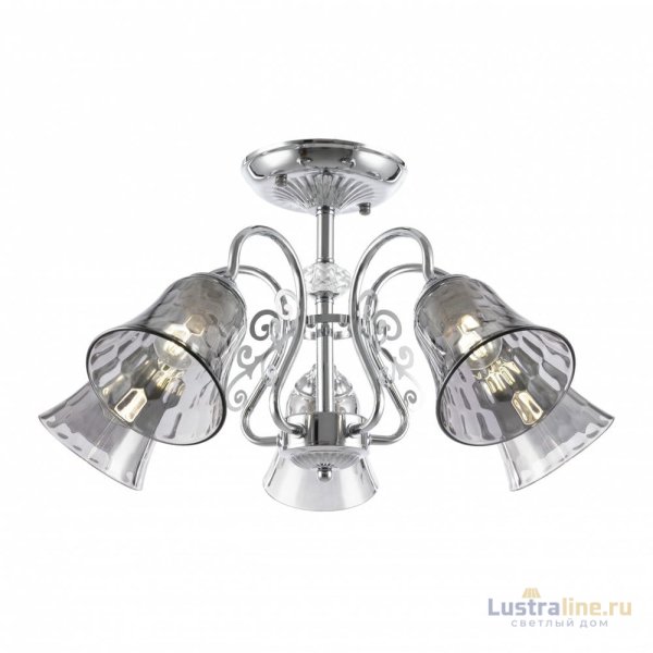 Потолочная люстра Arte Milano 340800/5 CR Потолочная люстра Arte Milano 340800/5 CR