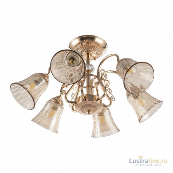 Потолочная люстра Arte Milano 340800/6 FGD Потолочная люстра Arte Milano 340800/6 FGD
