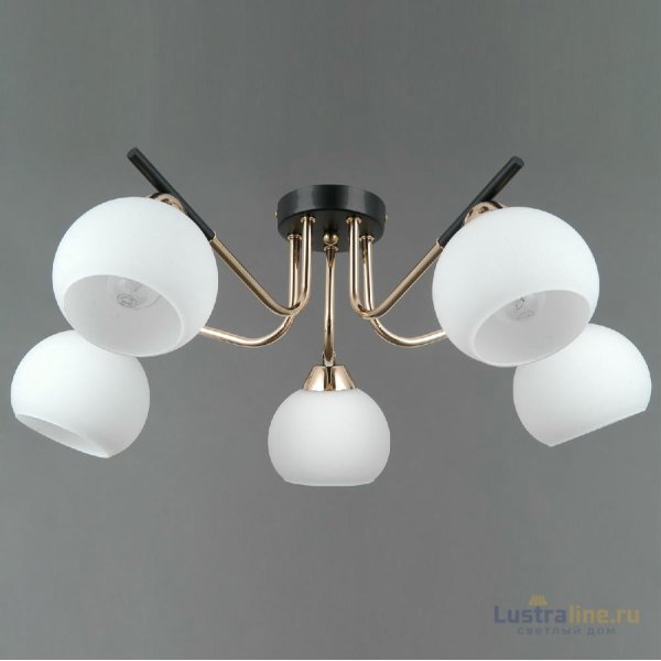 Потолочная люстра Illumico IL0713-5CSQ-24 BK FGD LIBRA