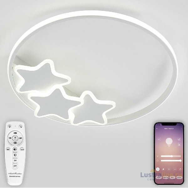 Потолочная люстра Natali Kovaltseva Stars LED LAMPS 81180