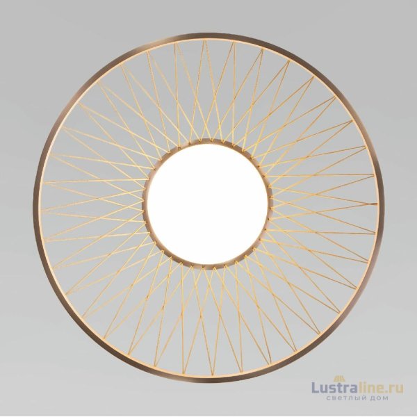Потолочная люстра Eurosvet Cesta 40019/1 LED коричневый a069291 Потолочная люстра Eurosvet Cesta 40019/1 LED коричневый a069291