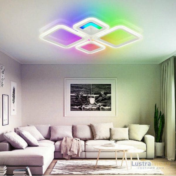 Потолочная люстра Natali Kovaltseva Spektr LED LAMPS 81421 Потолочная люстра Natali Kovaltseva Spektr LED LAMPS 81421