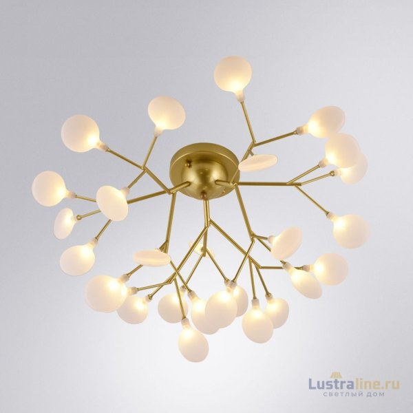 Потолочная люстра Arte Lamp Candy A7274PL-27GO Потолочная люстра Arte Lamp Candy A7274PL-27GO