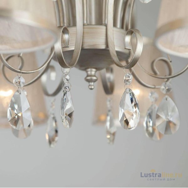 Потолочная люстра Eurosvet Liona 60065/8 серебро Потолочная люстра Eurosvet Liona 60065/8 серебро