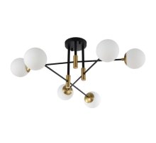 Потолочная люстра Crystal Lux Fidel FIDEL PL6 BLACK