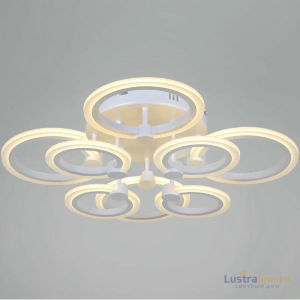 Потолочная люстра Reluce 09502-0.3-4+4 WH