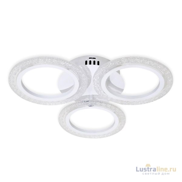 Потолочная светодиодная люстра Ambrella Light Acrylica Original FA4050 Потолочная светодиодная люстра Ambrella Light Acrylica Original FA4050