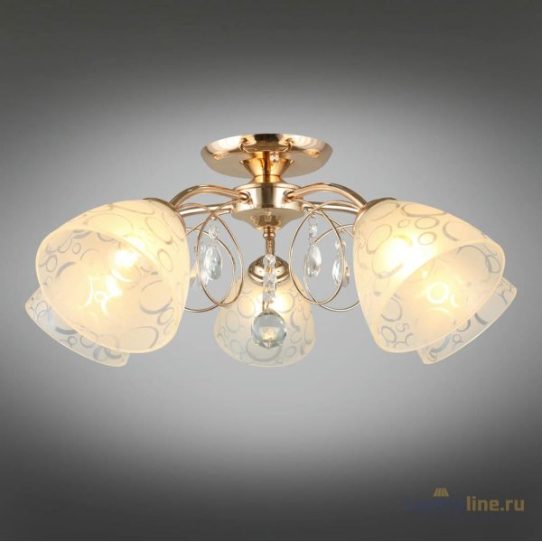 Потолочная люстра Omnilux Caldiero OML-29007-05 Потолочная люстра Omnilux Caldiero OML-29007-05