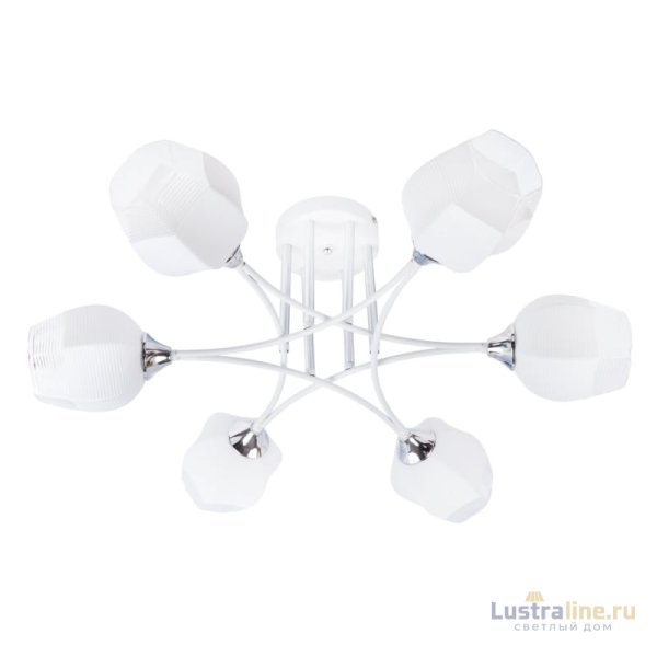 Потолочная люстра IMEX MD.4881-6-S WH+CH