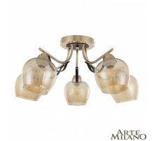 Потолочная люстра Arte Milano Amalfi 322306/5 FG+BK