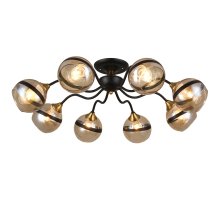 Потолочная люстра IMEX MD.3595-8-S COFFEE+FGD Потолочная люстра IMEX MD.3595-8-S COFFEE+FGD