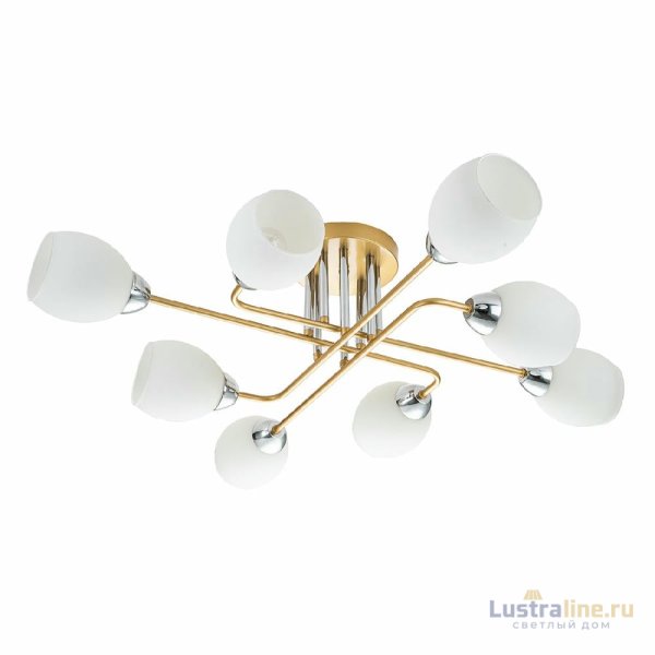 Потолочная люстра Escada Hope 1132/8P Gold Потолочная люстра Escada Hope 1132/8P Gold