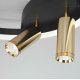 Потолочная люстра Eurosvet Luminari 90247/3 черный/золото Smart