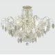 Потолочная люстра Crystal Lux ESMIRALDA PL9 SILVER