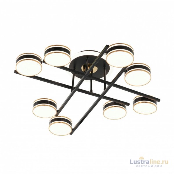 Потолочная люстра Arte Milano Ferrara 278599/8 BK Потолочная люстра Arte Milano Ferrara 278599/8 BK