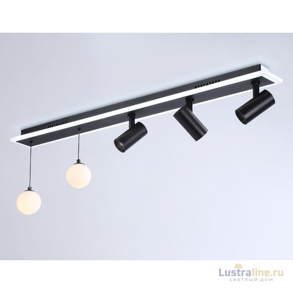 Потолочная люстра Ambrella Light Comfort LineTech FL66202 Потолочная люстра Ambrella Light Comfort LineTech FL66202