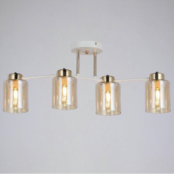 Потолочная люстра Illumico IL6111-4COU-79 WH GD Qui