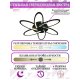 Потолочная люстра Natali Kovaltseva HIGH-TECH LED LAMPS 82008 BLACK