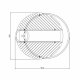 Потолочная люстра Escada Concept 10226/3LED ROUND
